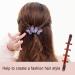 32Pcs Fashion Hair Design Styling Tools Accessories Hair Styling Set Hair Modelling Tool Kit DIY Hair Styling Tool Kit for Women Girls (7 Types) - Buy Online on GoSupps.com