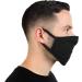 Black Cotton Face Masks - Bulk Purchase | Breathable Reusable & Comfortable (2-Pack - Buy Online on GoSupps.com