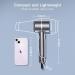 Ionic Hair Dryer - 150000 RPM Professional High-Speed 3 Speeds & 5 Temps Low Noise for Home & Travel - Grey - Buy Online on GoSupps.com