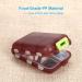 2PCS Travel Pill Organizer Box Portable Pill Case Pill Box Dispenser Small 7-Day Weekly Travel Pill Organizer with 10 Compartments for Different Medicines Vitamin Fish Oil Aspirin Supplements (#1) - Buy Online on GoSupps.com