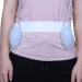 Drain Bulb Belt After Surgery Drain Hanging Strap (White) (Large)