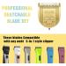 Adjustable Dog Grooming Clipper 5-in-1 Blade Compatible with WAHL Professional Animal Clipper Arco Bravura Chromado Creativa Figura and Motion Pet Dog and Horse (gold/2pc) - Buy Online on GoSupps.com