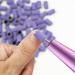 Nail Sanding Bands 100Pcs Purple 150# Grit for Nail Drill - Mandrel Bits Included - Ideal for Acrylic Nails & Gel Manicures - Buy Online on GoSupps.com