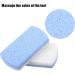 VOCOSTE 2pcs Pied Soin Exfoliant Gommage Pierre Double Face Fin et Grossier Ponce Pierre Pied Lime Bleu Blanc - Buy Online on GoSupps.com