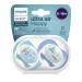 Philips Avent Ultra Air Pacifiers for Babies 0-6 Months | Orthodontic BPA-Free | 2-Pack with Sterilizer/Carrying Bag SCF080/03 - Buy Online on GoSupps.com