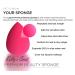 Kelly's Secret Cosmetics Beauty Sponge Blender - Latex Free Non-Allergenic Makeup Sponges for Foundation Blush Concealer & More (3 Pack) - International Shipping - Buy Online on GoSupps.com