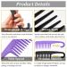 2PCS Wide Tooth Shower Combs for Wet Curly Hair - Premium Detangler Comb for Thick Long Hair - Conair Women's Styling Tool - Buy Online on GoSupps.com