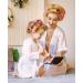 IENIN Self Grip Hair Rollers Set - 18 Pack, 2 Sizes, Velcro Curlers with Clips - Jumbo Hair Rollers for Long, Medium, Short Hair - DIY Hairstyle, Holiday Gift for Women - Pink - Buy Online on GoSupps.com