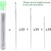 30 Large Eye Stitching Needles Set - 1.6'' to 2.4'' Sizes - Big Eye Hand Sewing Needles in Storage Tube - Buy Online on GoSupps.com