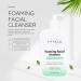 Awaken Foaming Facial Cleanser Gentle Daily Face Wash with 3 Essential Ceramides for All Skin Types Oil-Free Hydrating & Refreshing Lather Non-Comedogenic 16 fl oz Pump Bottle - Buy Online on GoSupps.com