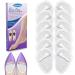 6 Pairs Ball of Foot Cushions Metatarsal Pads for Women Gel Adhesive Forefoot Support High Heels Inserts Invisible & All-Day Comfort Metatarsal Pad Foot Pain Relief One Size(Clear) 6 Clear