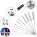 WIFUN 12 PCS Bottle Brushes & Straw Cleaner Brush Set - Reusable Cleaning Tools for Teapot, Bottles & Straws (White) - Buy Online on GoSupps.com
