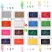 XoreArt Washable Finger Ink Pads for Kids - 16 Color Craft Stamp Pads for Rubber Stamps, Paper, Fabric - Perfect Gift for Children - Buy Online on GoSupps.com