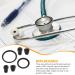 Buy 2 Sets Stethoscope Accessories - Soft-Sealing Ear Tips & Earbud Replacements for Doctors | International Shipping - Buy Online on GoSupps.com