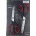 LIZARA Professional Heavy Duty Pinking Shears Scissors for Fabric - Pack of Zig Zag and Scalloped Pattern Scissors | Tailor's Pinking Shears for Precision Fabric Cutting - Buy Online on GoSupps.com