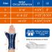 Willcom Thumb Wristwear with Metal Rail Stabilizer - Compression Support for Carpal Tunnel Tendinitis Arthritis & Sports Protection for Women (M Right Hand) - Buy Online on GoSupps.com