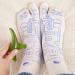 Buy MineUp Reflex Zone Massage Socks - Acupressure Foot Socks for Reflexology (Size 35-39) - Cotton Pressure Point Relief - International Shipping Available - Buy Online on GoSupps.com