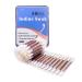 50 Disposable Iodophor Swabs Outdoor Supplies Medical Cotton Swabs Iodine Individually Packaged Cotton Swabs Iodine Swabs for Nose Care brown
