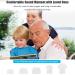 Rechargeable BTE Hearing Aids for Seniors - Noise Cancelling Ear Amplifiers with Volume Control - Set of 2 in White - Buy Online on GoSupps.com