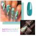Senvenski Teal Gel Nail Polish Set - Blue Glitter Mint Olive Aqua Green Emerald Turquoise Shimmer - Starrily Sparkle Crystal - Soak Off UV LED Varnish Kit (CS007) - Buy Online on GoSupps.com