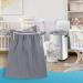 Teamoy 2 Pack Pail Liner for Cloth Diapers - Reusable Diaper Pail Bag with Elastic Band and Drawstring - Fits 13.2 Gallon Trash Can and Diaper Pails - Owls Gray - Buy Online on GoSupps.com