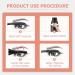 Moonyan Heated Lash Curler Handheld Eye Lash Curler - USB Heated Eyelash Curler Wand with Intelligent Temperature Control for Both Natural and False Eyelashes - Buy Online on GoSupps.com