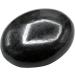 Black Tourmaline Palm Stone - Natural Chakra Balancing and Reiki Healing Crystal for Mental Wellness - Buy Online on GoSupps.com