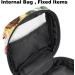 MUOOUM Menstrual Artery Bag | Zipper Tampon Organizer for Women & Girls | Leopard Sunflowers Design 4.7x6.6x6.6 in - Buy Online on GoSupps.com