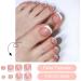 French False Toenails Tips Set Acrylic Press on Toe Nails Full Cover Short Fake Toe Nails Nude Short Fake Toe Nails with Glue Sticker Stick on Nails for Toe for Women and Girls Fashion Nail Tips - Buy Online on GoSupps.com