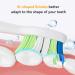 JTF Sonic Smart Toothbrush Genuine Standard Brush Heads 3 Pack White P200 - Buy Now! - Buy Online on GoSupps.com