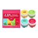 DALE YOU Set of 4 Lip Balms with Brush Honey Lip Balm and Moisturizing Night Mask Non-Stick For Daily Care Travel or Pre-Makeup (#1 88g)