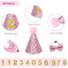 NITAIUN 4 Pcs Dog Birthday Hat Dog Birthday Party Bandana Puppy Dog Birthday Outfit with Bow Tie Collar and Number Dog Cat Costumes for Pet Birthday Decorations Party Decoration Set (Pink) - Buy Online on GoSupps.com