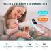 No-Touch Forehead Thermometer - 1s Accurate Reading 3-Color Indicator 2-in-1 Infrared for Adults & Kids Fever Alarm - Buy Online Worldwide - Buy Online on GoSupps.com