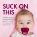 Boon JEWL Biometric Silicone Baby Pacifier - 3+ Months - Pink (4 Count) - Orthodontic Soothing Nipple for Babies 3-6 Months - Buy Online on GoSupps.com