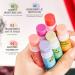 Assorted 6 Piece Lip Balm Set Variety of Fruit Flavors for Lip Care Multicolor One Size One Size Multicolor - Buy Online on GoSupps.com