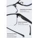 Lanomi Photochromic Progressive Multifocus Reading Glasses - Blue Light Filter UV400 Self-Tinting Metal Rectangle - 2.5 Dioptria Multifocal Computer & Outdoor Sun Aid - Buy Online on GoSupps.com