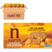 Nairn s Stem Ginger Oat Cookies | Made with Wholegrain Oats | High Fibre | Plant-Based | Vegan & Non-GMO | No Artificial Colours Flavours or Preservatives | 200g (4-Pack)