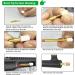 Gun Cleaning Felt Pellets Kit with Brass Fitting Shaft - 600/530 cnt for Rifle Airgun - Buy Online on GoSupps.com