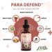 para Defend Wormwood Black Walnut Cleanse for Humans Drops Liquid Soursop Garlic Pumpkin Seed PAU D'Arco Oil of Oregano Turmeric Berberine Neem Extract Hull Bark Tincture by Clean Nutra 1 - Buy Online on GoSupps.com