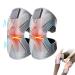 SKG Knee Massager with Heat and Vibration Gifts for Father Cordless Heated Knee Brace for Knee Pain Relief Portable Knee Massager for Joint Pain Gifts for Dad Men Women W3 PRO