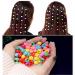 Yueser 150 Mini Hair Clips Set - Colorful Flower Heart & Star Shaped Rainbow Pearl Clips for Girls Toddlers & Women | Perfect for Every Occasion - Buy Online on GoSupps.com