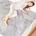 Luxurious Heated Sofa Blanket - Soft Flannel Overload Protection 6 Heat Levels LED Control - 180 x 150 cm - Buy Online on GoSupps.com
