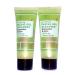 Soothing Facial Gel Cleanser Rosewater & Aloe 2.5 fl oz 75 ml (Set of 2 Pack)