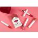 Mini Smoke Tube Lipstick Set - 4 Packs Matte Glitter Lip Gloss for Women | Waterproof & Long-Lasting Lipstick - DNM Pink Nude Shade - Buy Online on GoSupps.com