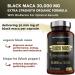 Mother Nature Organic Black Maca Root 30 000mg - 180 Capsules for Energy & Vitality - Buy Online on GoSupps.com