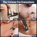 Premium Hair Trimmer for Men - Electric Razor for Groin & Pubic Hair Waterproof Rechargeable Compact Design - Ideal Gift for Him - Buy Online on GoSupps.com