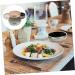 Ciieeo 4pcs Ceramic Saucer Dessert Trays Seasoning Dish Soy Sauce Dish Appetizer Plate Kitchen Supplies Sauce Plate Dipping Bowls Ceramic Serving Dishes Cake Plates Ceramics Nordic Sauces - Buy Online on GoSupps.com