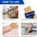 EFINITYER Varicose Veins Treatment Patch - Promotes Metabolism, Improves Blood Circulation, Relieves Heavy Tired Legs - Yellow (12 Pcs) - Buy Online on GoSupps.com