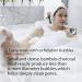 Eco-Friendly Bamboo Bath Loofahs - 4 Packs Exfoliating Shower Sponges | Skin Cleansing & Soothe (60g each, Black) - Buy Online on GoSupps.com