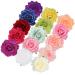 Cubaco Rose Hair Clips for Women - 15 Pack Vintage Boho Flower Hair Accessories - Buy Online on GoSupps.com